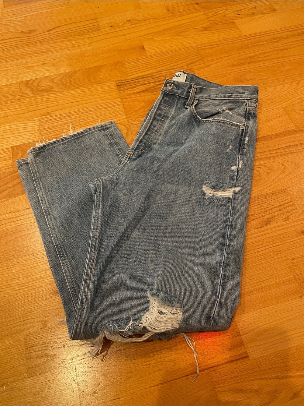 Agolde Distressed Jeans